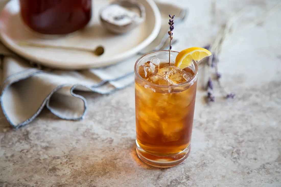 Lavender Honey Earl Grey Iced Tea