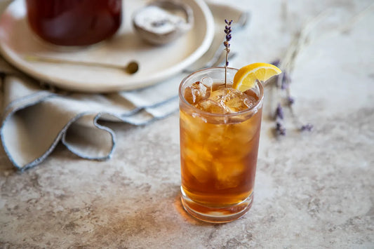 Lavender Honey Earl Grey Iced Tea
